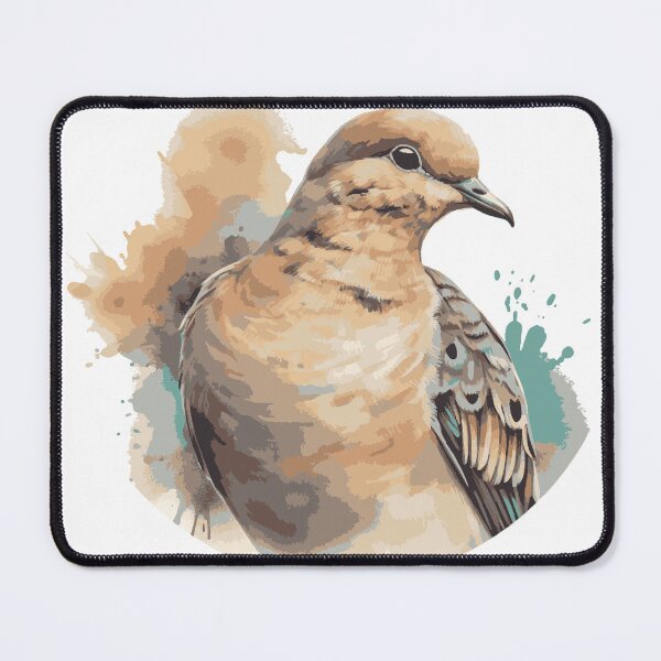 Item preview, Mourning Dove Portrait with Pastel colors  designed and sold by Cody Bertasso.