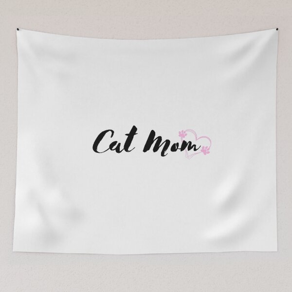 Item preview, Cat Mom Sticker, the perfect mothers day gift designed and sold by nancybernard.
