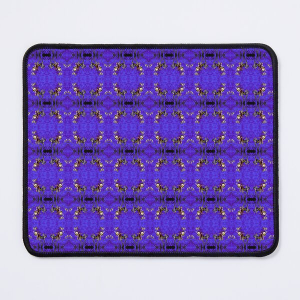 Item preview, red magic day lilies 4 royal blue pattern designed and sold by Dawna Morton.