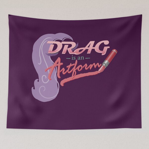 Item preview, Drag is an Artform (now with wig) designed and sold by ElephantShoe.