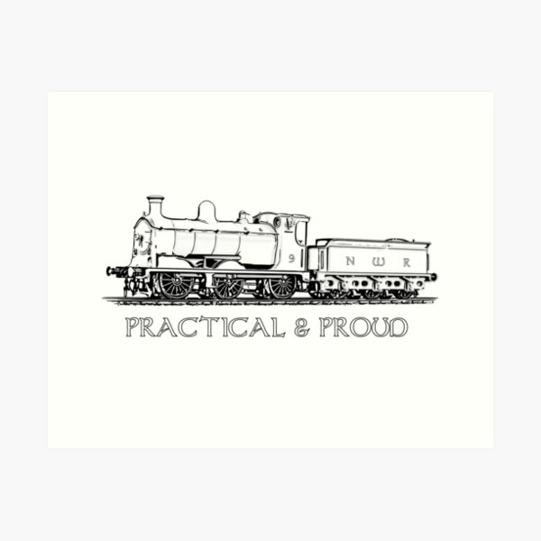 Item preview, Caledonian Railway 812 Silhouette  designed and sold by The Welsh Fireman.