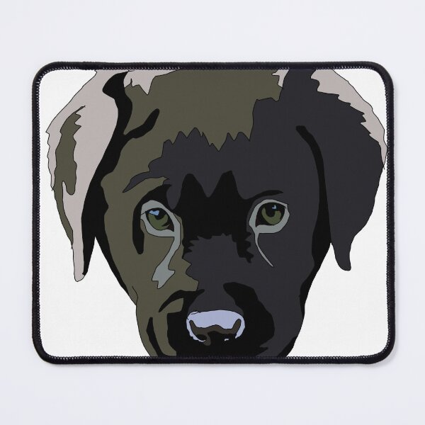 Item preview, Black lab puppy designed and sold by LeahcarsArt.