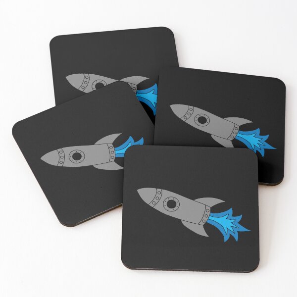 Item preview, Cartoon Space Rocket designed and sold by Scat the cat.