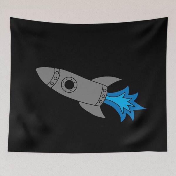 Item preview, Cartoon Space Rocket designed and sold by Scat the cat.