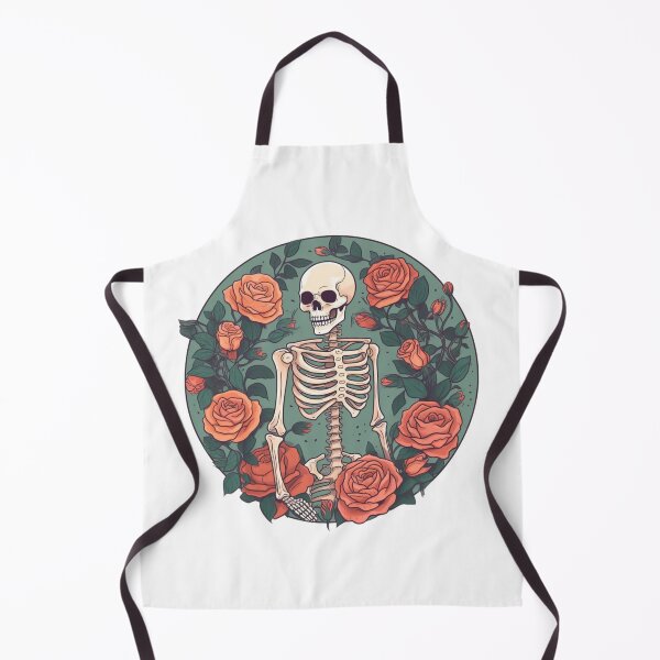 Item preview, Skeleton and Roses designed and sold by HandCraftedArt.