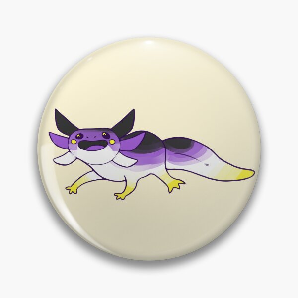 Item preview, Non-binary Pride Axolotl designed and sold by slimestra.