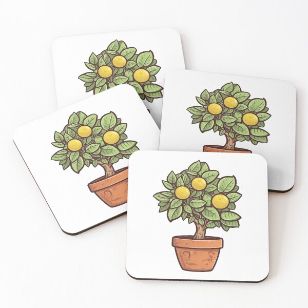 Item preview, Cute Potted Lemon Tree designed and sold by SharpCookie.