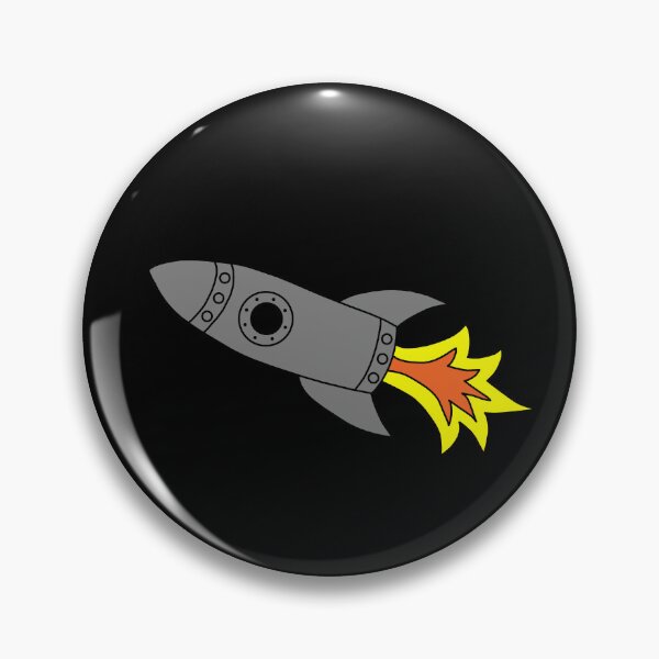 Item preview, Cartoon Space Rocket designed and sold by Scat the cat.