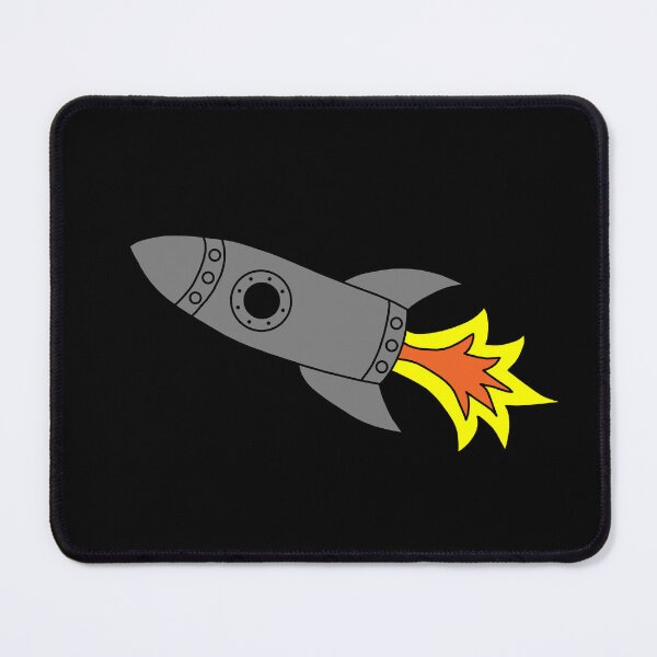 Item preview, Cartoon Space Rocket designed and sold by Scat the cat.