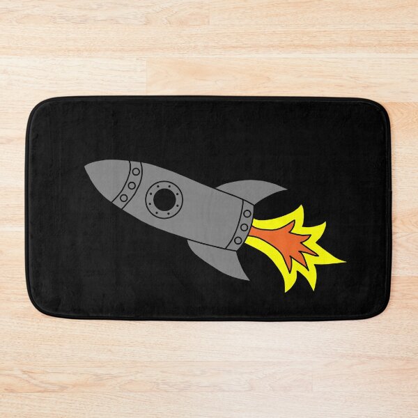 Item preview, Cartoon Space Rocket designed and sold by Scat the cat.