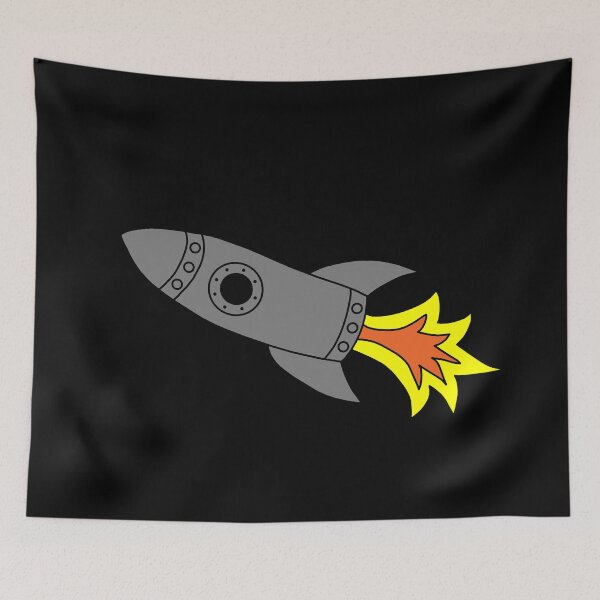 Item preview, Cartoon Space Rocket designed and sold by Scat the cat.