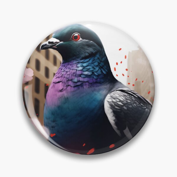 Item preview, NYC Spring Portraiture of the City Bird designed and sold by Junior's Digital Designs.