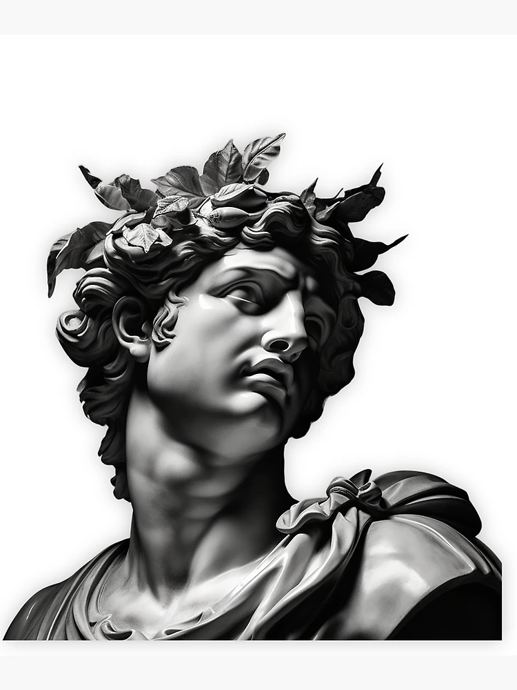 Greek God Apollo Statue