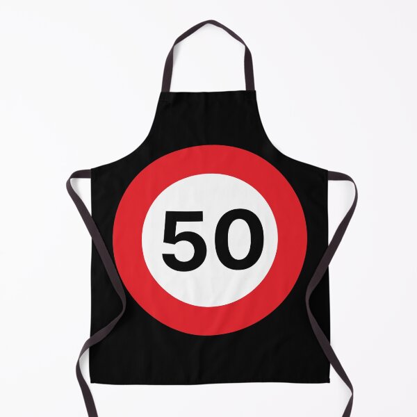 Item preview, Happy 50th! Happy 50th Birthday! Speed limit 50 in New Zealand urban roads. designed and sold by StateHouse.