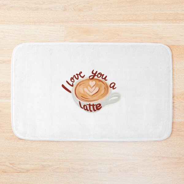Item preview, I Love you a Latte designed and sold by Água d'Arte.