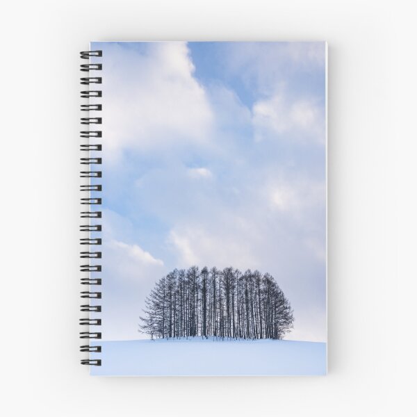 Item preview, Minimalist Winter in Biei, Hokkaido designed and sold by paulmp.