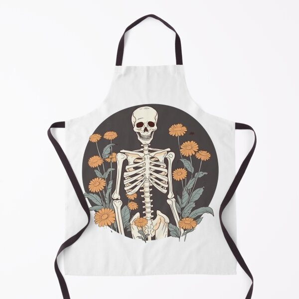 Item preview, Skeleton and Flowers designed and sold by HandCraftedArt.