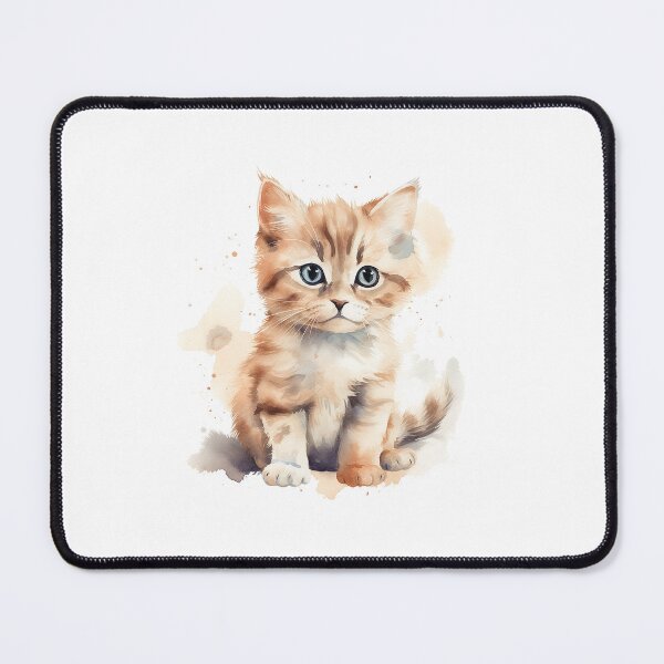 Item preview, Huggable Watercolor Kitten designed and sold by flameandbloom.