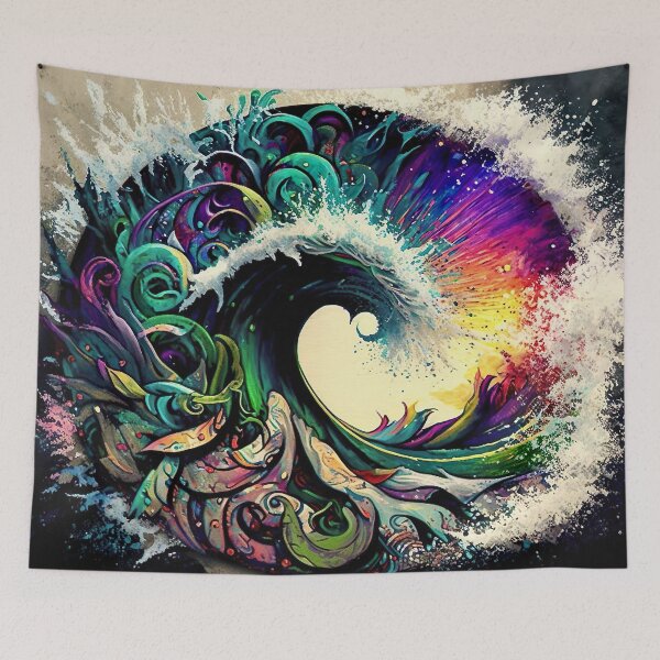Item preview, Mandala Wave designed and sold by KrisG-Art.