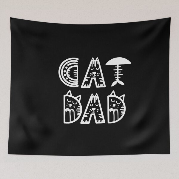 Item preview, The Perfect Father's Day Gift for Cat Dads designed and sold by nancybernard.