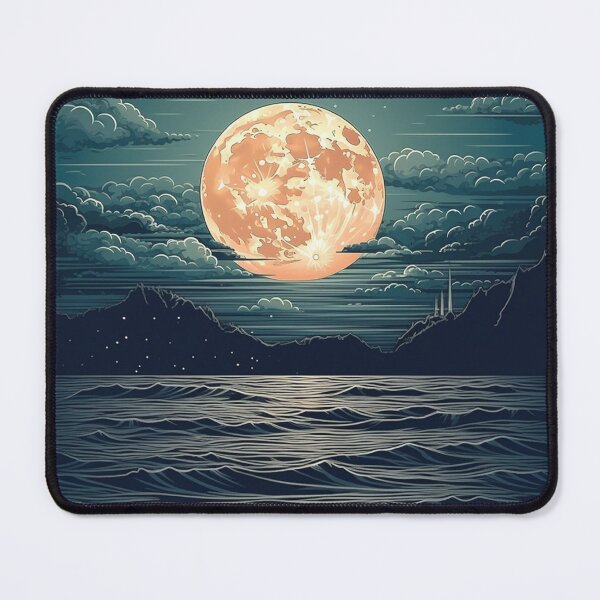 Item preview, Sunset over Water designed and sold by HandCraftedArt.