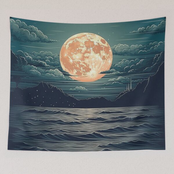 Item preview, Sunset over Water designed and sold by HandCraftedArt.