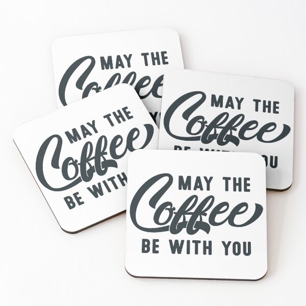 Item preview, May the coffee be with you designed and sold by GraphikNook.