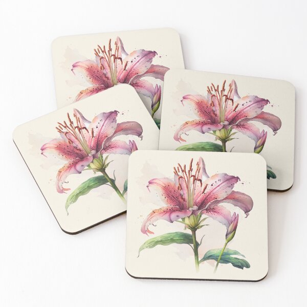 Item preview, Stargazer Lillies designed and sold by Mika Hutton.