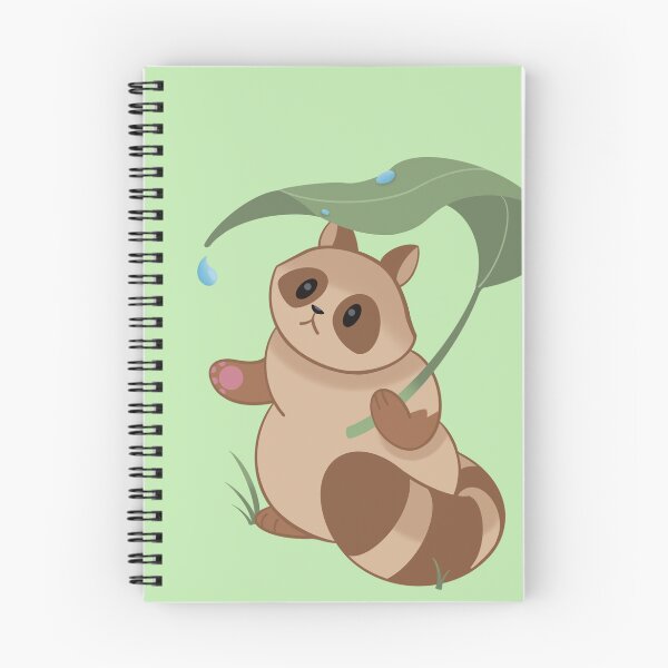 Item preview, Tanuki Holding Leaf Umbrella designed and sold by BritRankin.