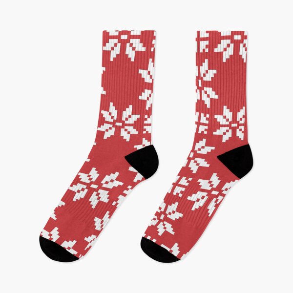 Item preview, Christmas Holiday Embroidery Pattern (13) - Minimal, Elegant, Simple ( Black & White ) Design designed and sold by FenMou.