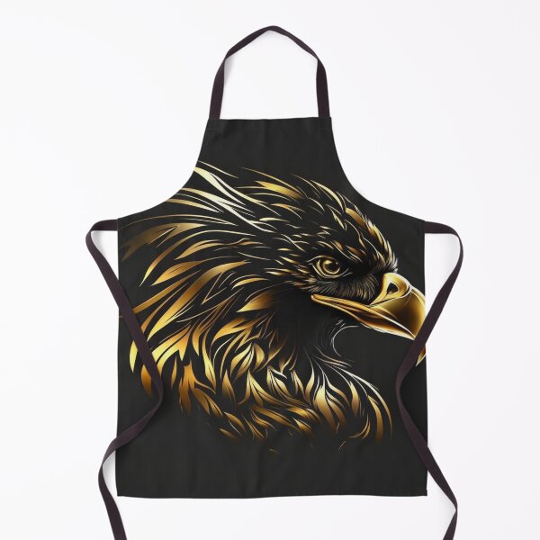 Item preview, Gold eagle head logo. designed and sold by Yaksza.