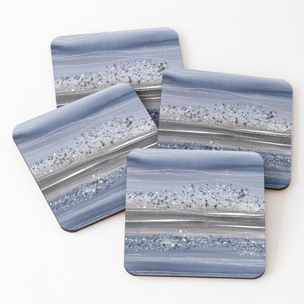Item preview, Nature and landscapes, blue landscape, sea and mountains designed and sold by anaozzart.