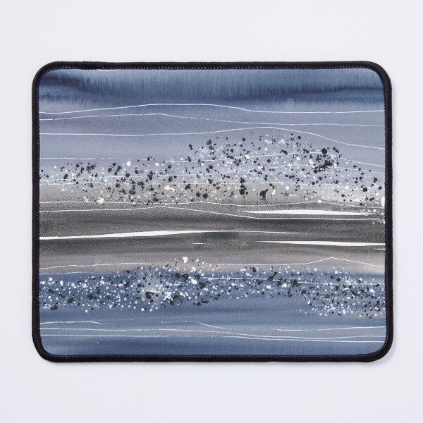 Item preview, Nature and landscapes, blue landscape, sea and mountains designed and sold by anaozzart.