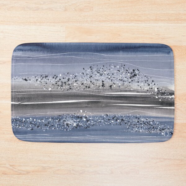 Item preview, Nature and landscapes, blue landscape, sea and mountains designed and sold by anaozzart.