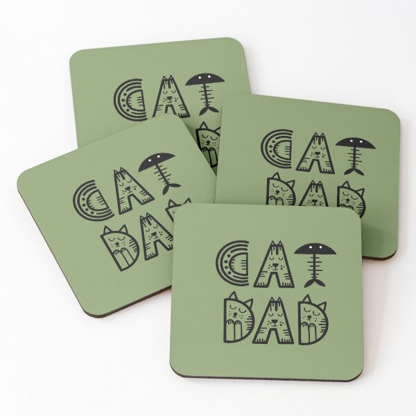 Item preview, The Perfect Father's Day Gift for Cat Dads designed and sold by nancybernard.