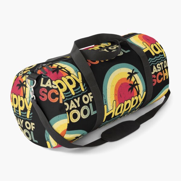 Item preview, Happy Last Day Of School Students And Teachers Retro Sunset designed and sold by GravitiTees.