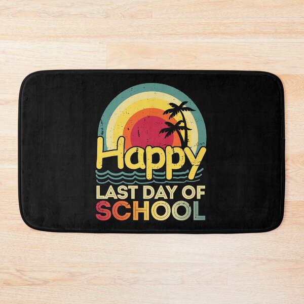 Item preview, Happy Last Day Of School Students And Teachers Retro Sunset designed and sold by GravitiTees.