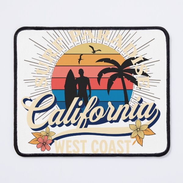 Item preview, Surf Paradise West Coast - Sports Apparel T-Shirt designed and sold by Tee Express.