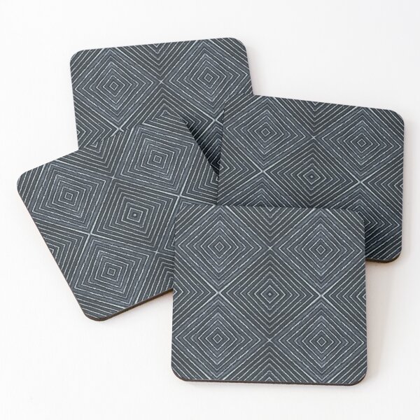 Item preview, geometric black and grey designed and sold by ErhanArt.