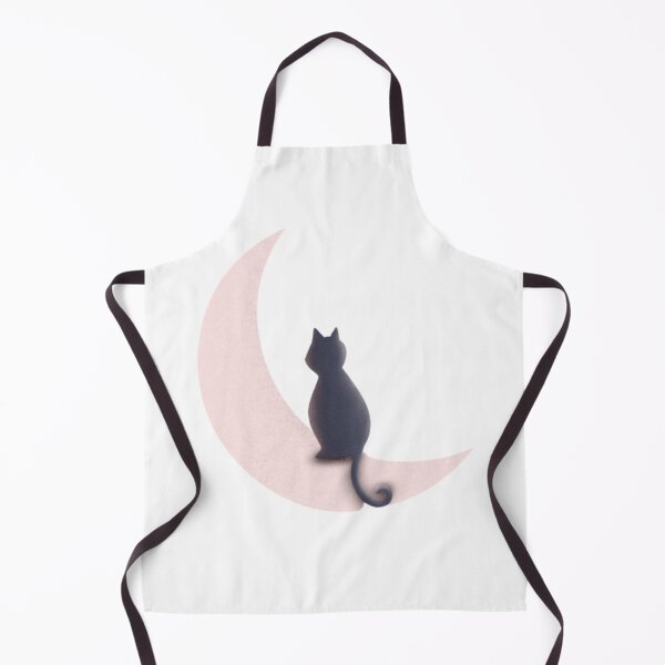 Aperçu de l'œuvre chat miaule sur la lune créée et vendue par Zshope.