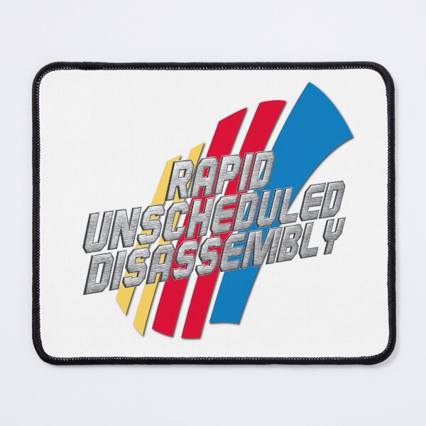 Item preview, Rapid Unscheduled Disassembly - NASCAR Style designed and sold by boyerworks.