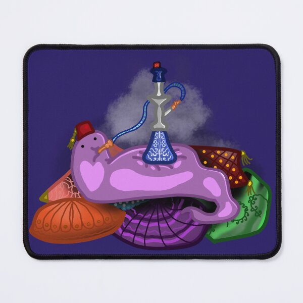 Item preview, Slug smoking a hookah designed and sold by DankLoot.