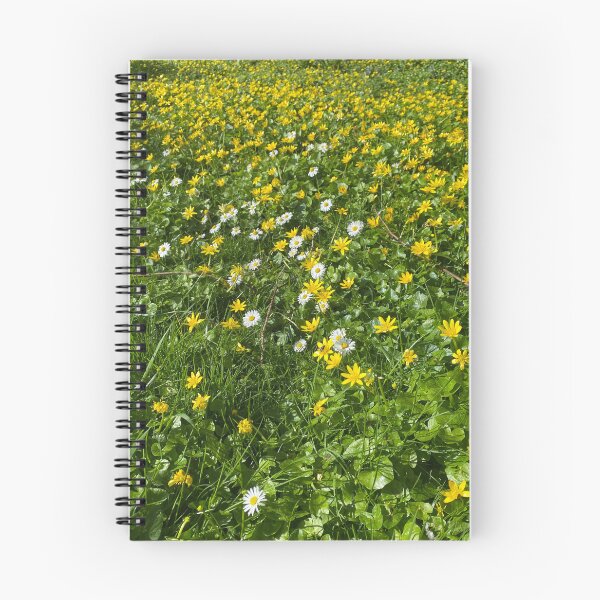 Item preview, Bed of Daisy and Buttercup Flowers designed and sold by Sinemathk.