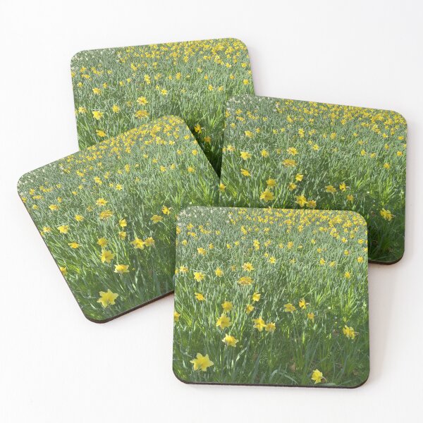 Item preview, Bed of Yellow and White Daffodils designed and sold by Sinemathk.