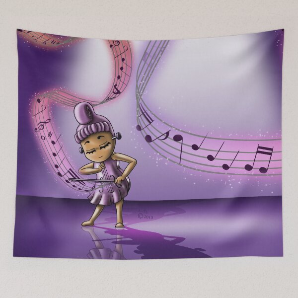 Item preview, Violin and Music Notes designed and sold by treasured-gift.
