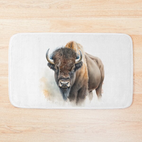 Item preview, African Buffalo Portrait | Watercolour Portrait | Wildlife Portrait designed and sold by Adios65.