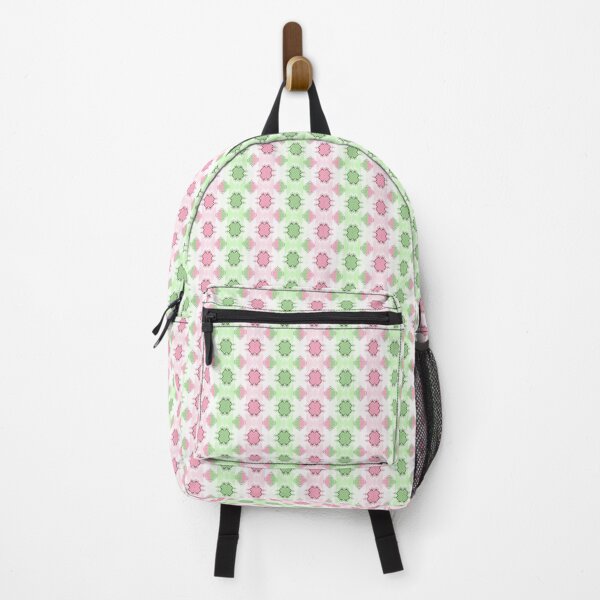 Item preview, Noughts and Crosses - Pink Green Stripes designed and sold by ifourdezign.