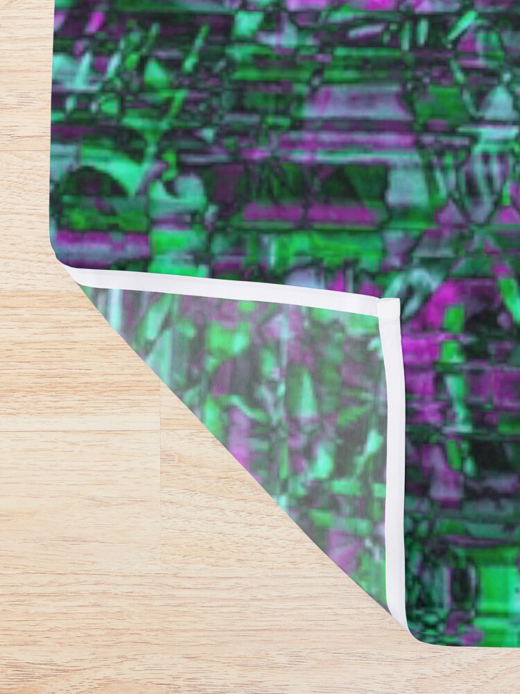 Alternate view of Urban Pattern #3 Shower Curtain