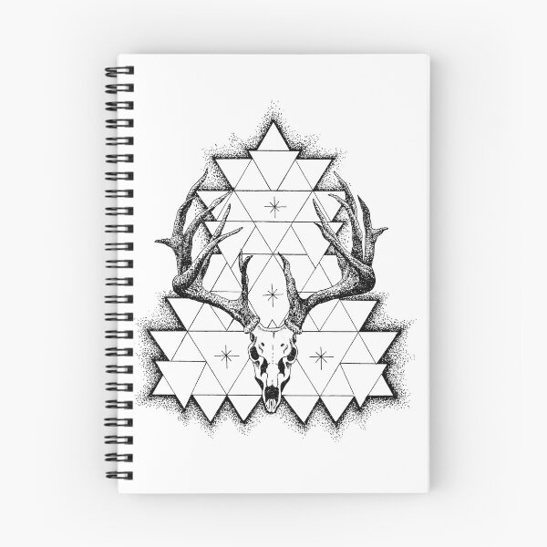 Item preview, Decay - Geometric Deer Skull designed and sold by georgiamason.