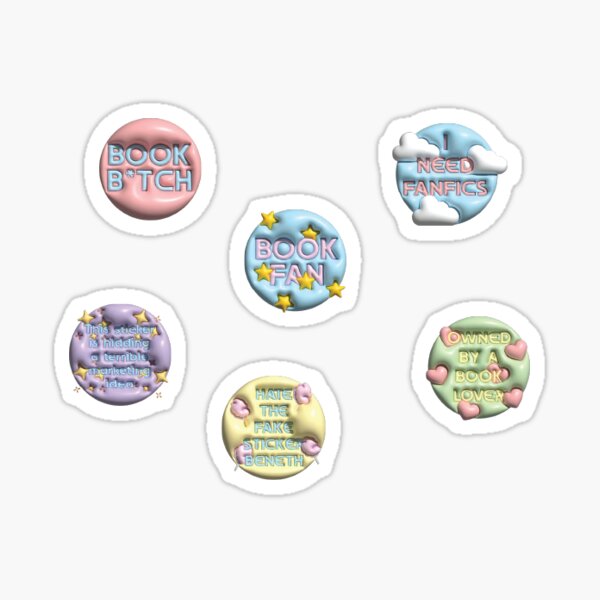 The Bookish Stickers You Need! Sticker